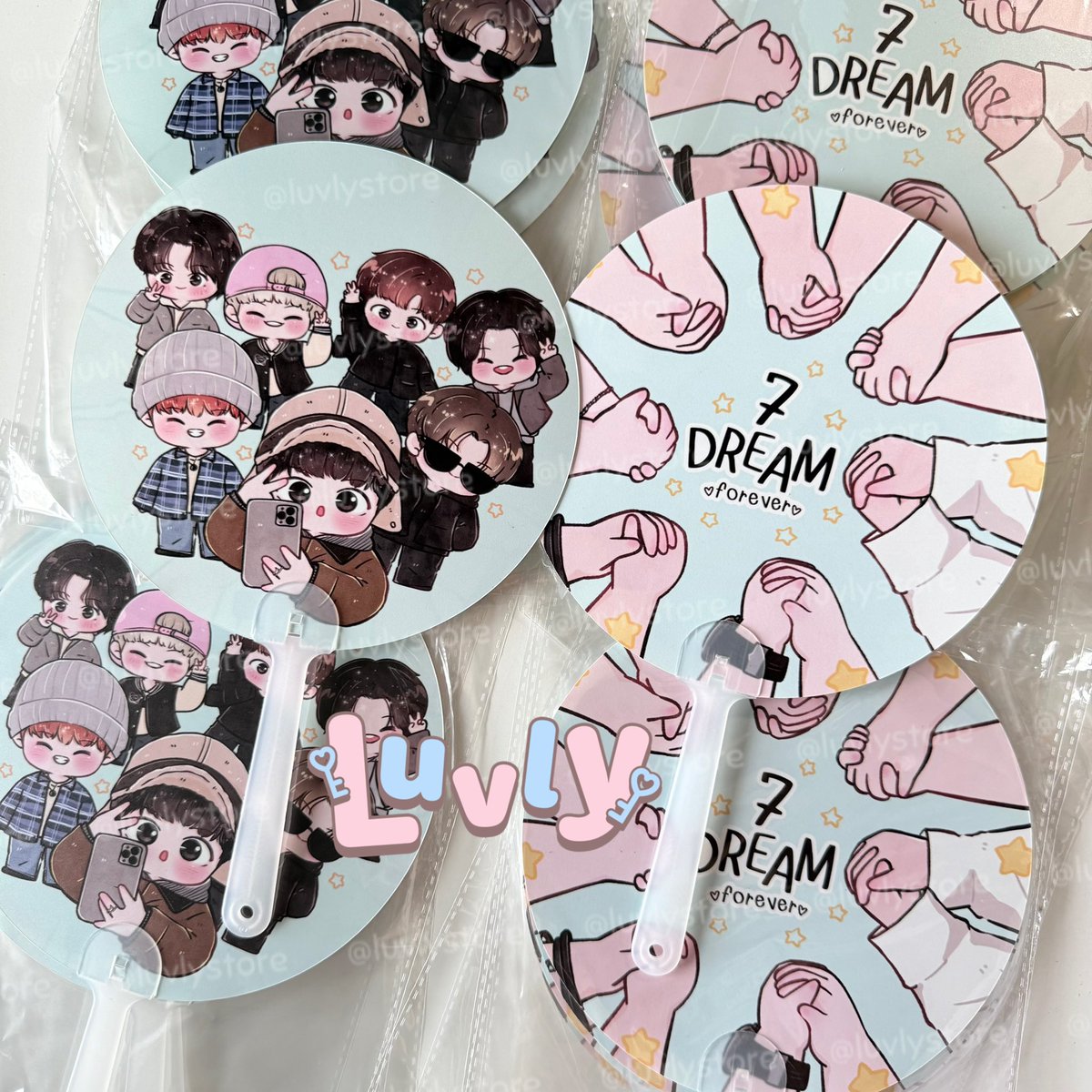 รับทำการ์ดใส / พัด / ทิชชู่🗝 luvly tweet media