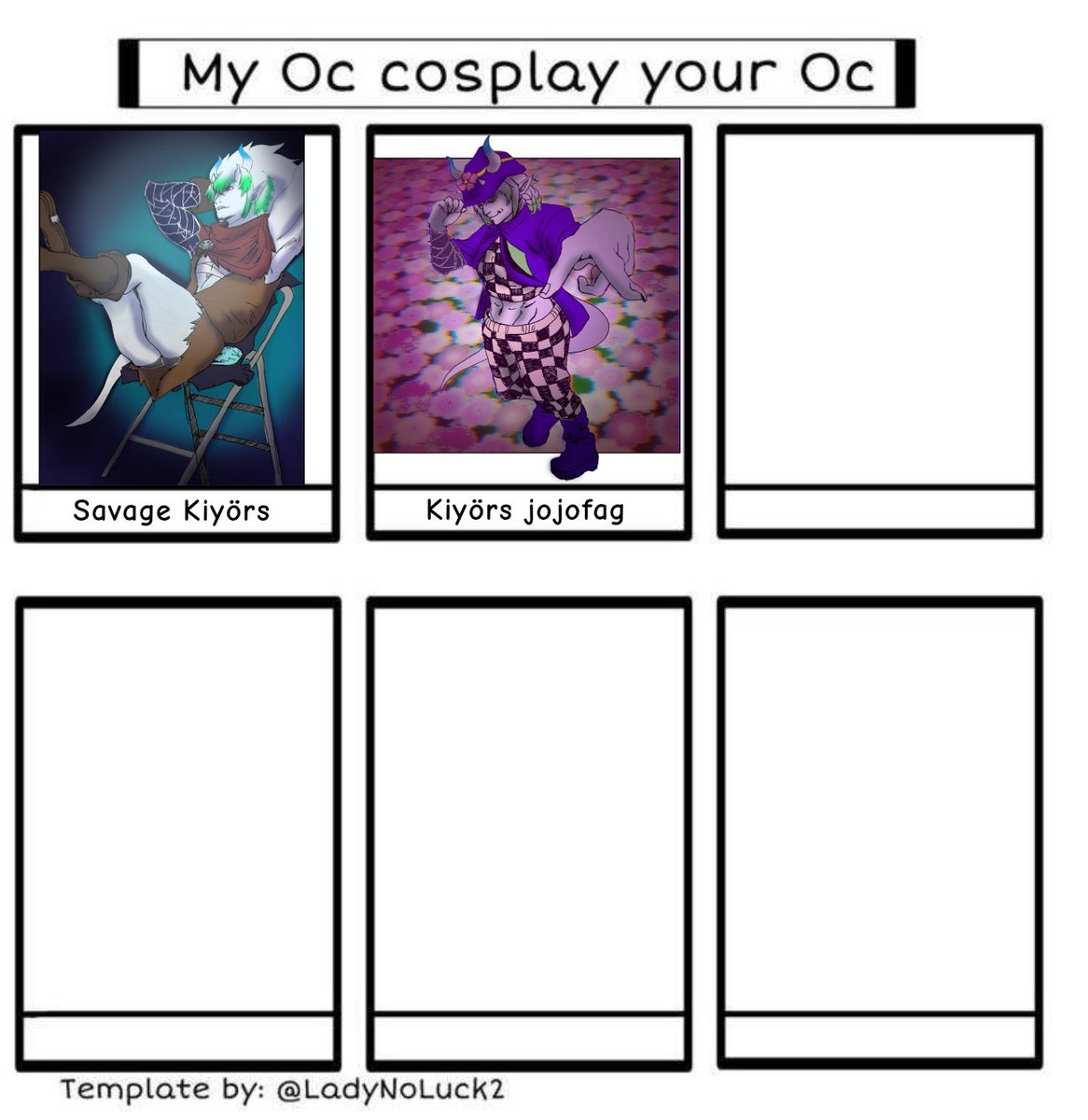 Agora, kiyörs jojofag, do <a href="/Lucas/">Lucas Maldonado</a> Pereira , provavelmente a mais interessante de todos os cosplays que vou fazer, Muri maneiro o estilo desse jojofag alienígena com flor na cabeça
#jojofag #swing #draw #oc