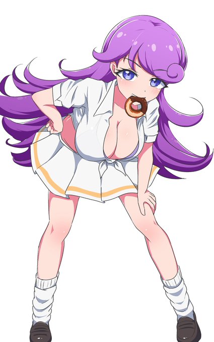 お題箱より
「ドーナツ咥えたアメスクめるめる」 