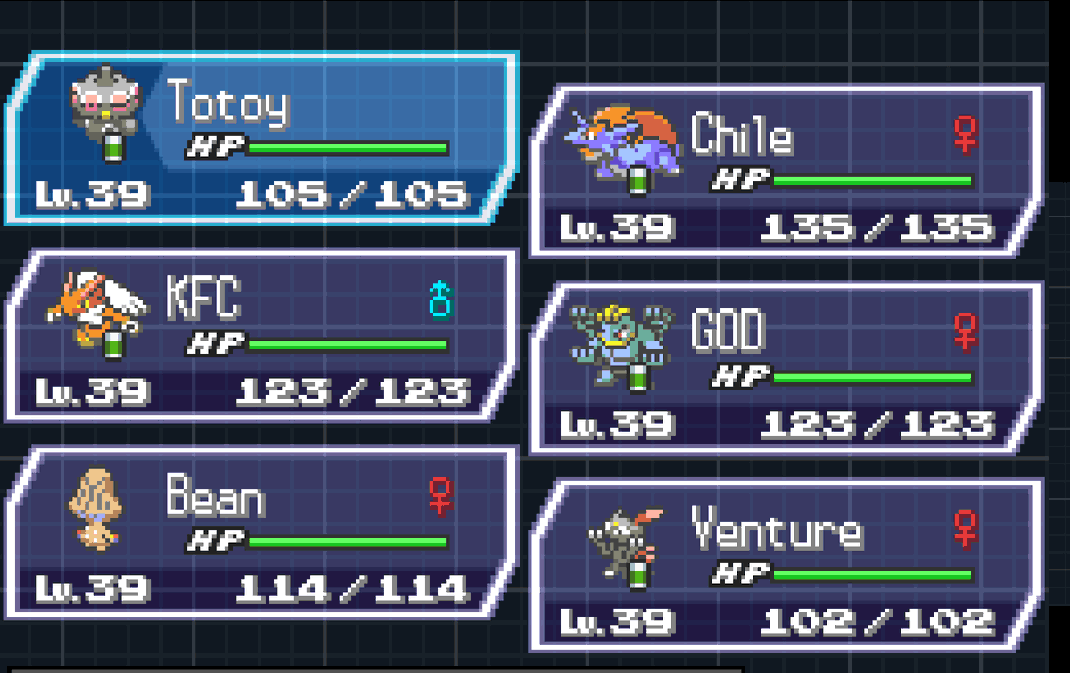 Augetie's tweet photo. the soullink teams aren't always fair (Other person has, Giratina, Arceus, electivire, sawsbuck, victini and feraligatr) https://t.co/xe3HVgwamC