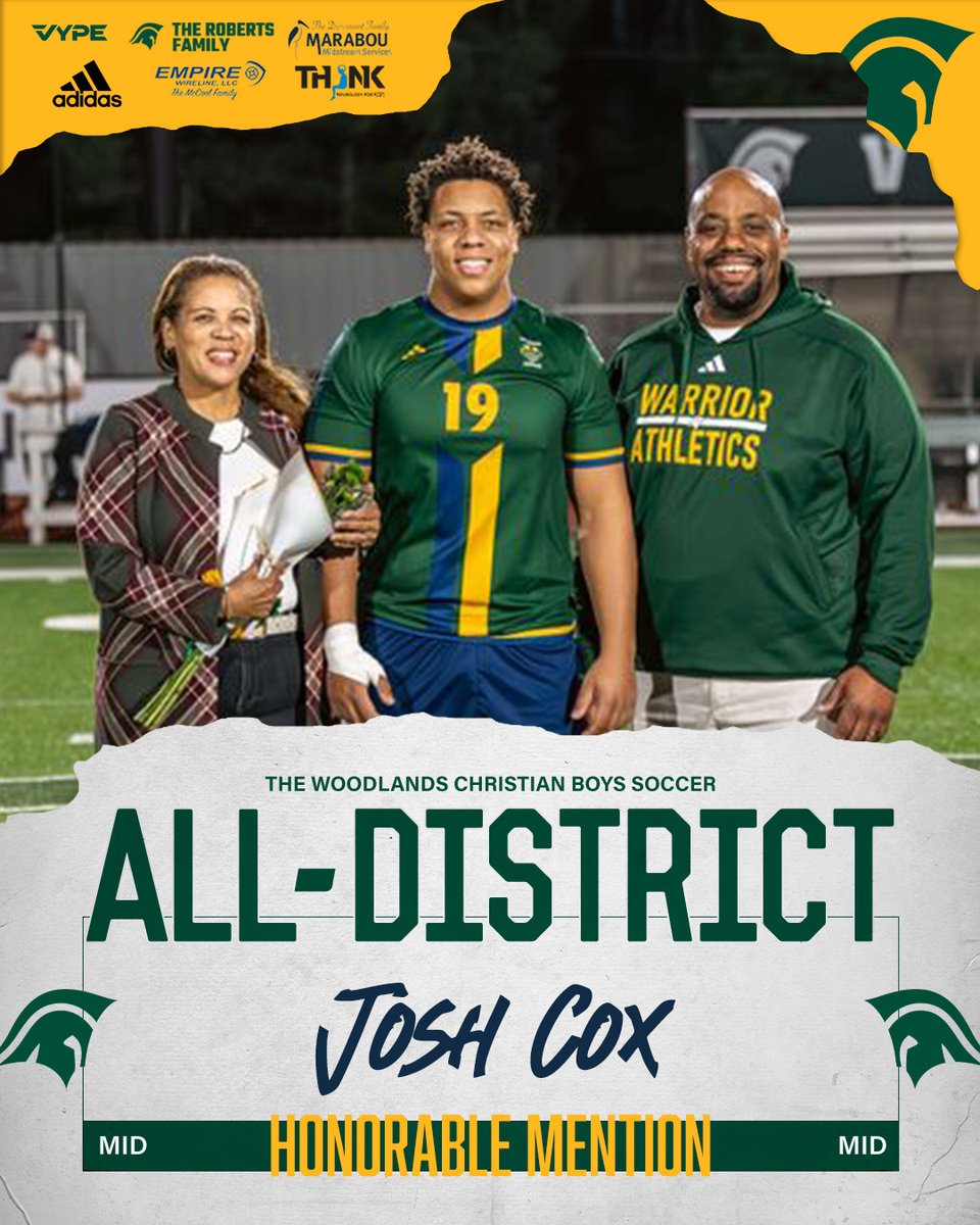 twcasports's tweet photo. Shoutout to our boys soccer players who earned **Honorable Mention All-District** honors! ⚽👏 Proud of your hard work and the season you put together. #AllDistrict https://t.co/qG5Yq2oj62