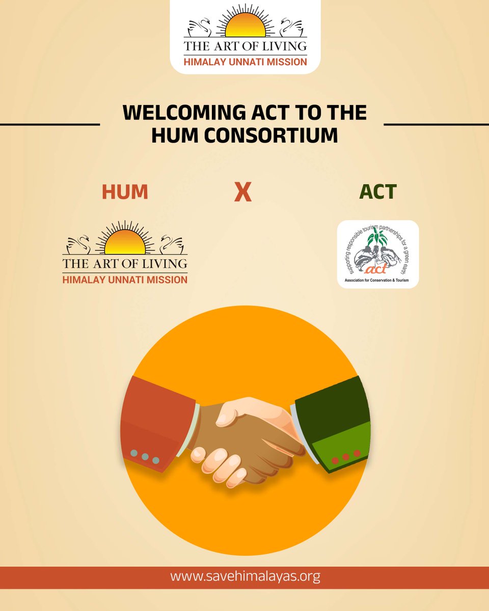 him_unnati_mis's tweet photo. Welcoming Association for Conservation &amp; Tourism (ACT) from the Eastern Himalayas to the HUM Consortium! 🏔️
30+ years of ecotourism, biodiversity conservation &amp; indigenous heritage preservation.
Together, we're now 333 members strong. 🌿
#SustainableHimalayas https://t.co/zFbV8WdgSG