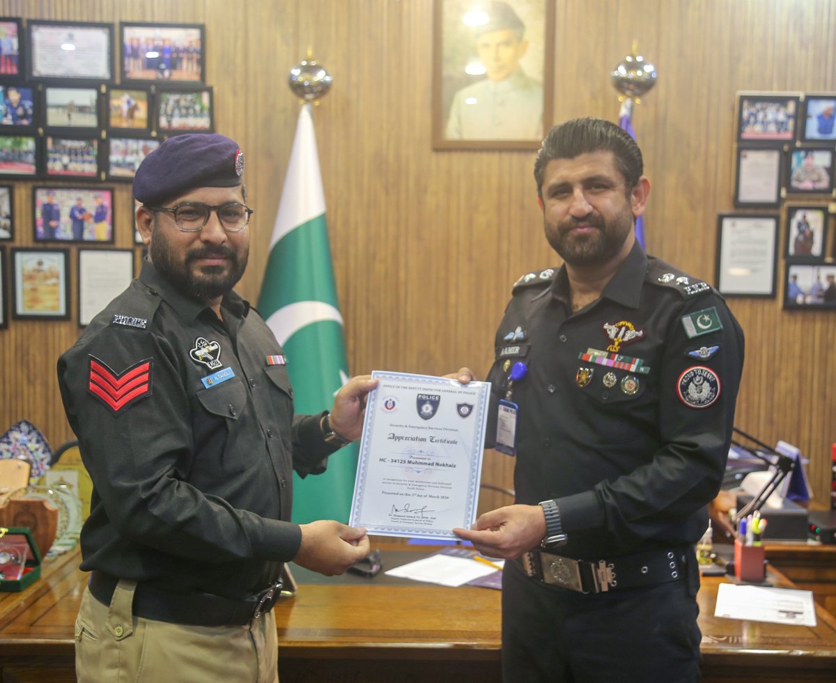 ssusindhpolice's tweet image. The Security Division is proud to announce the Employees of the Month for February 2026, recognized for their exceptional performance, professionalism, and unwavering dedication to duty.

#EmployeeOfTheMonth | #PerformanceExcellence | #TeamRecognition | #Congratulations