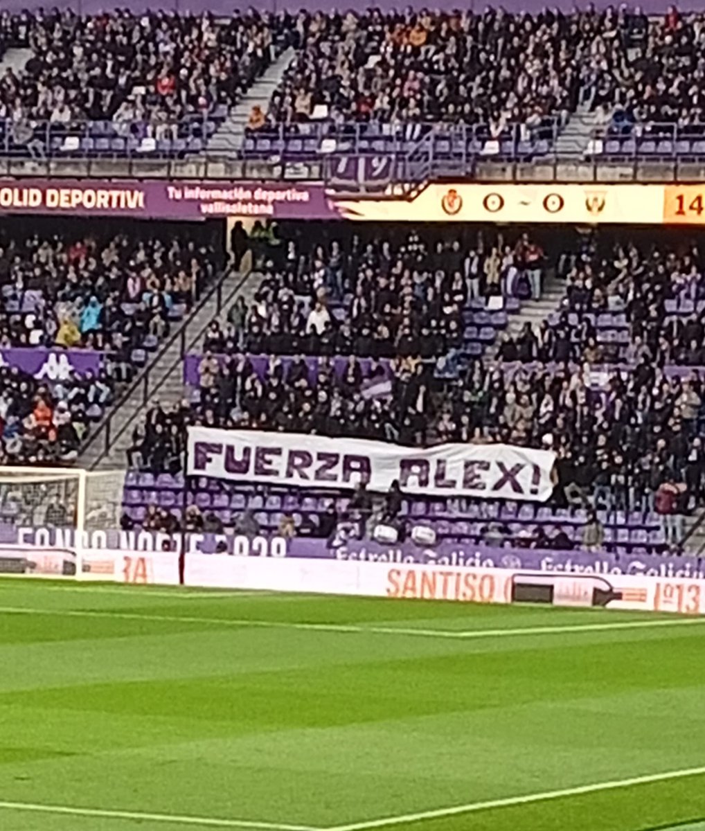 valladolid1984's tweet photo. REAL VALLADOLID vs Leganés.

¡FUERZA ÁLEX! https://t.co/a1IsRJWjmK