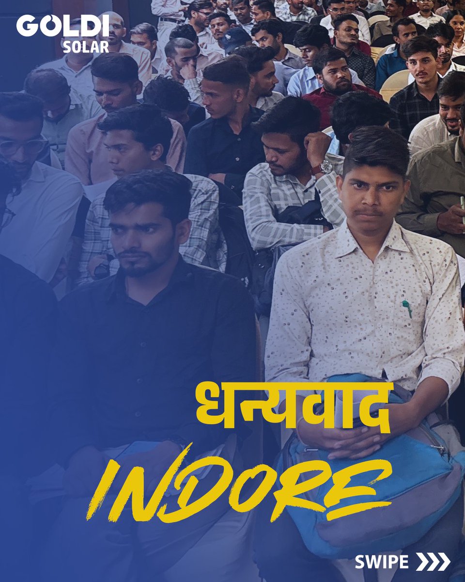 Goldi Solar Pvt. Ltd. tweet media