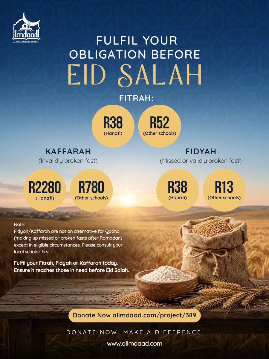 Al-Imdaad Foundation tweet media