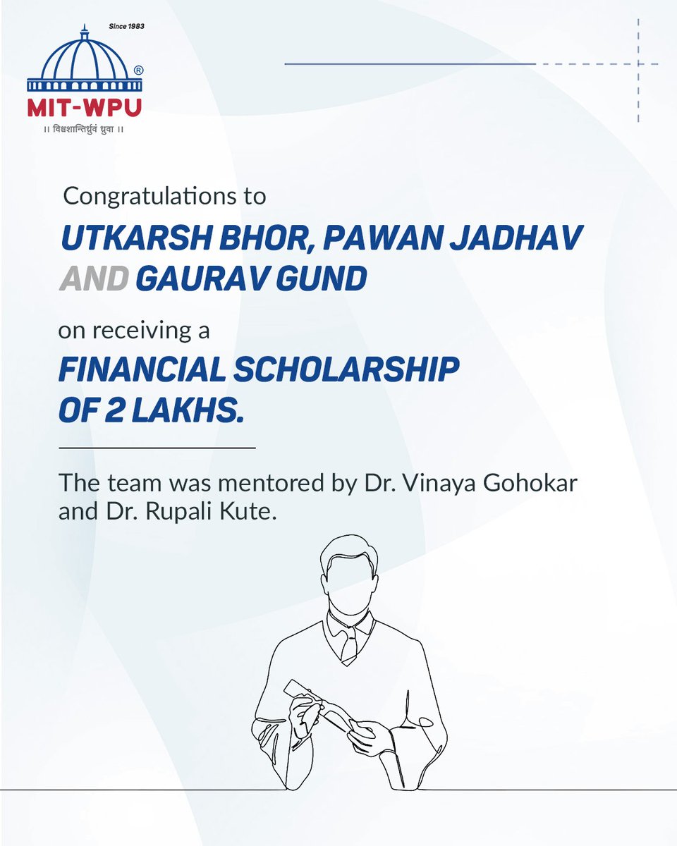 MIT World Peace University, Pune tweet media