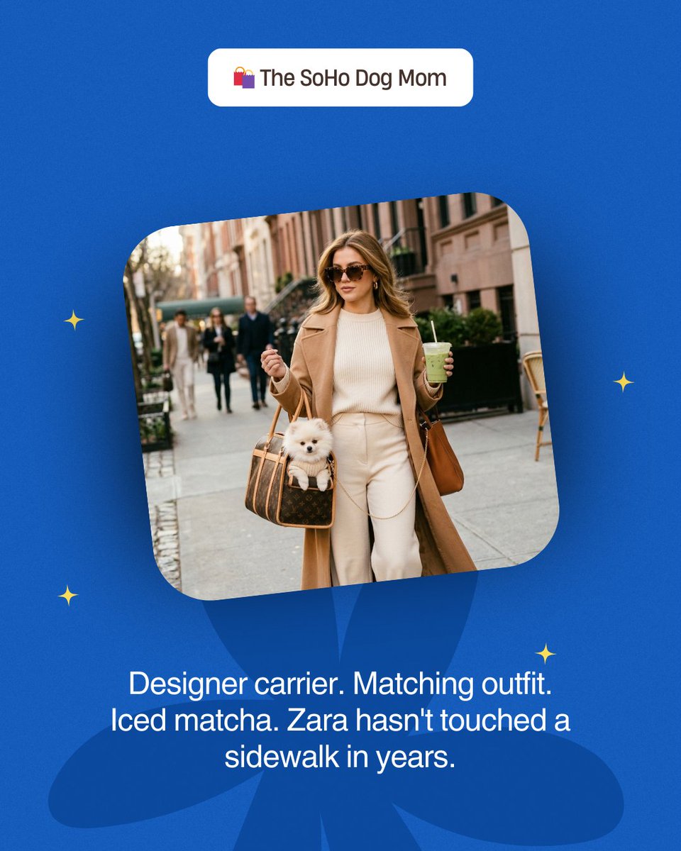 thepetgazette98's tweet image. We love ALL of them 😂🐾 Which NYC dog owner are you? Tag your people 👇
#NYCDogOwner #NYCDogs #PetGazette #DogHumor #NYCPetLife