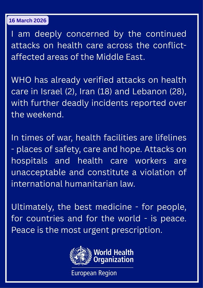 Hans Kluge tweet media