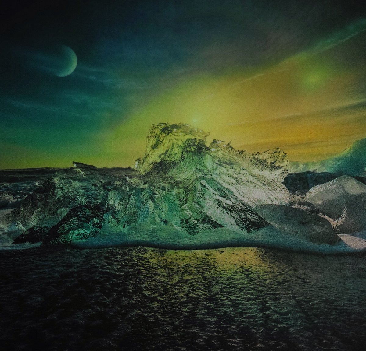 BESPOKEART63's tweet photo. Paintings Airbrush on cs10 canvas from the Artworks Factory London. Title LOOKING FOR THE SECOND EARTH. https://t.co/Qf5yPFIorx