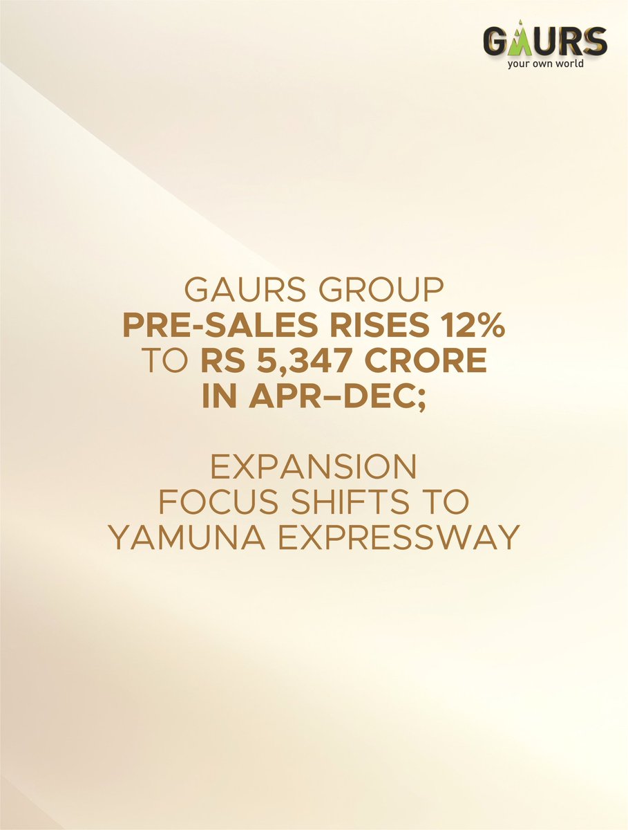 Gaurs Group tweet media