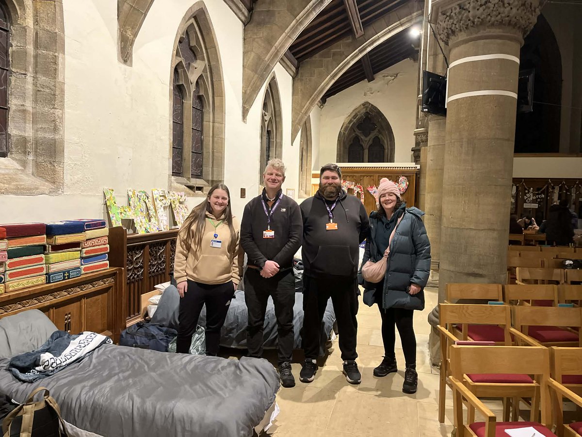 LeedsHomelessCH's tweet photo. A big thank you to @StChadsFarH  for hosting the Leeds Winter Night Shelter. Great to be in such an historic church building. https://t.co/4TYhNZKfnM
