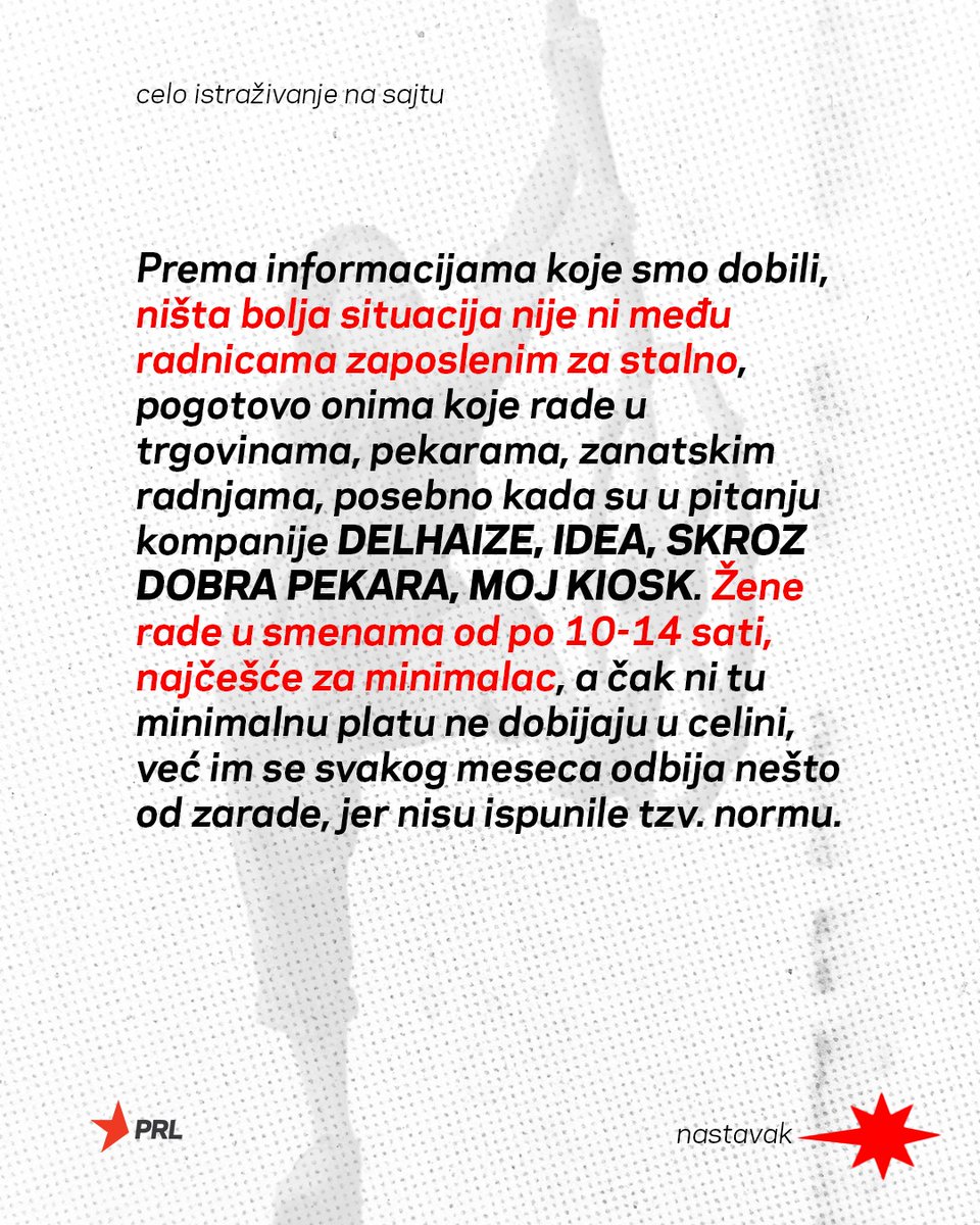 Partija radikalne levice - PRL tweet media