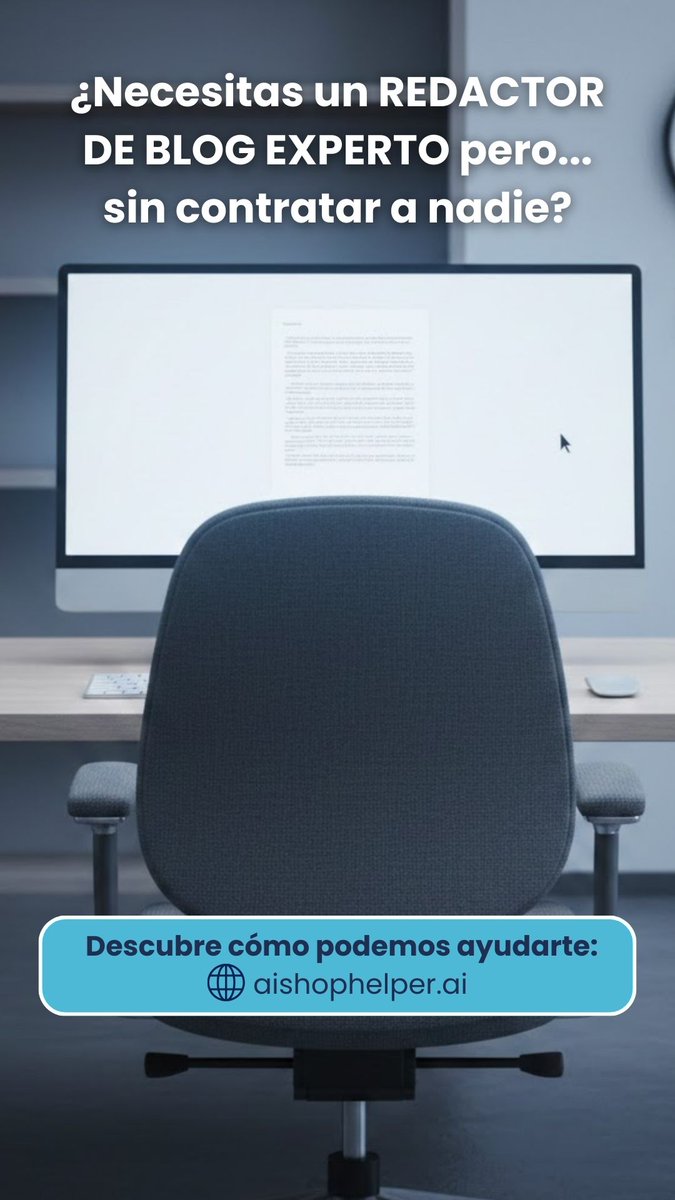 aishophelper's tweet photo. Sabemos que el SEO es el rey para atraer tráfico orgánico, pero escribir artículos de calidad, optimizarlos para Google y publicarlos manualmente consume mucho tiempo.  

👉 Visita https://t.co/2uxlZD5fdr para que te ayudemos.  

#Automation #SEO https://t.co/etYUWvDHZe