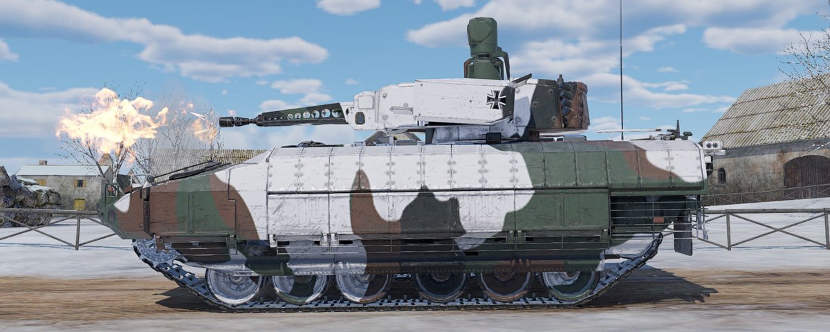 WT_Mobile_'s tweet image. 💥The Big and Medium trophies will contain a German light #tank with Spike-LR II ATGMs, MUSS and a powerful 30 mm autocannon.

📚 More details about 🇩🇪 PUMA VJTF: wtmobile.com/news/soon-puma…

#wtm #warthundermobile #game