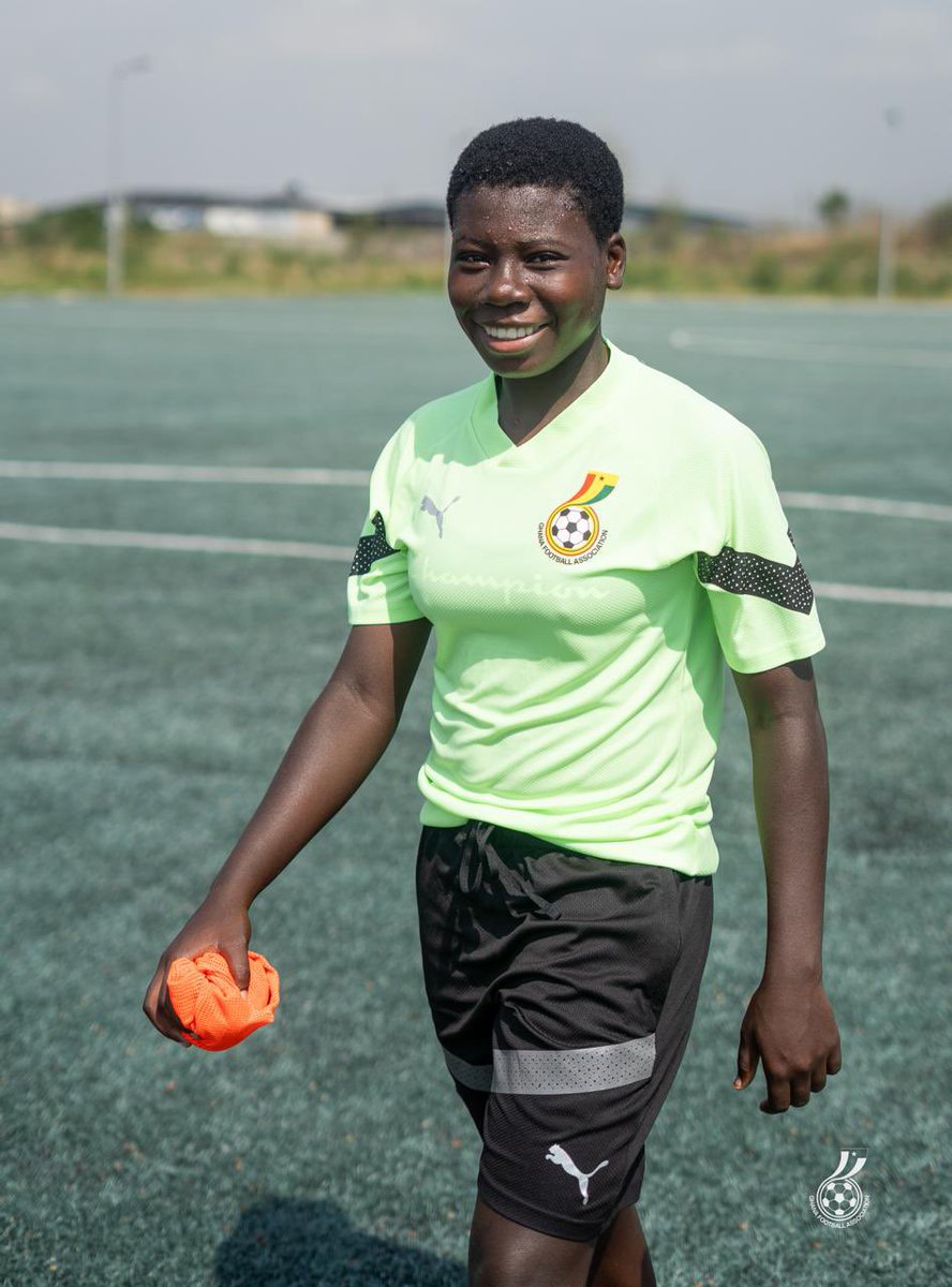 GhanaWNT's tweet photo. Our Black Maidens are putting in the work ahead of their fixture against Togo!

1st leg: 10-12th April in Lome.

#ShineBlackMaidens✨ https://t.co/fGuZy3IOSw