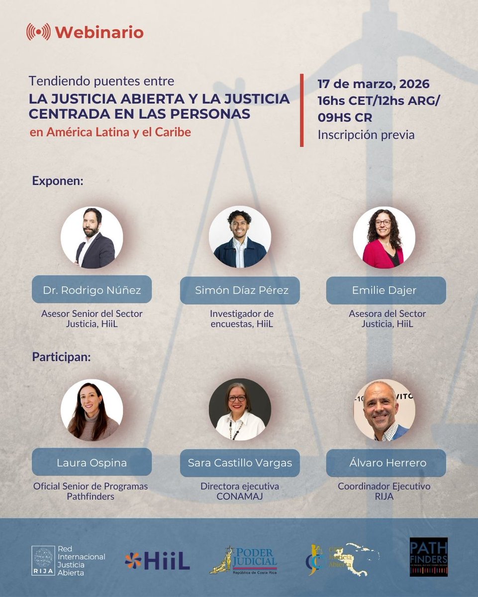 Red Internacional de Justicia Abierta tweet media