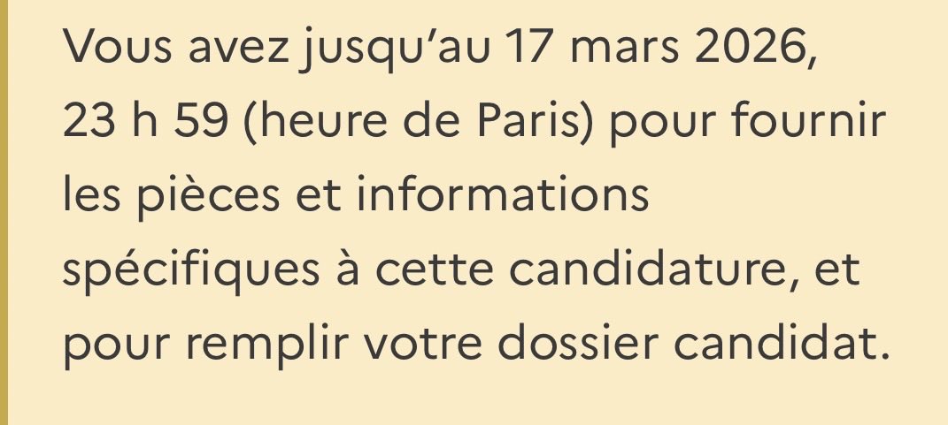 Aide Mon Master 2026 tweet media