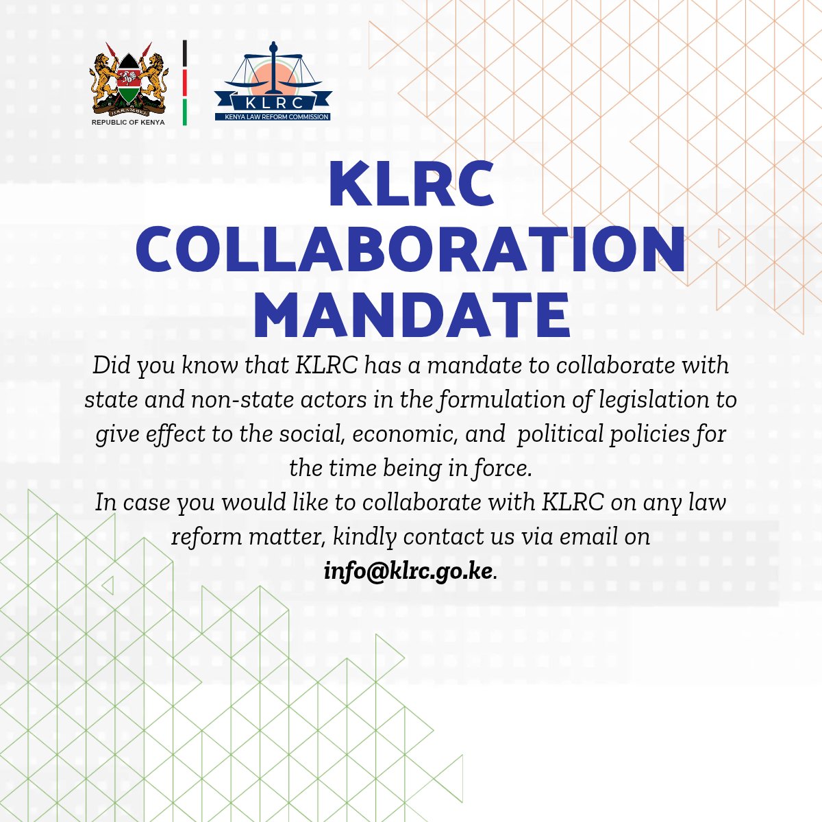 Kenya Law Reform Commission tweet media