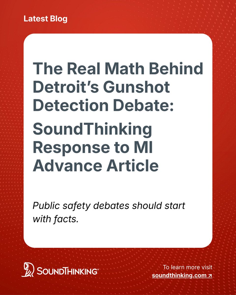 SoundThinking tweet media