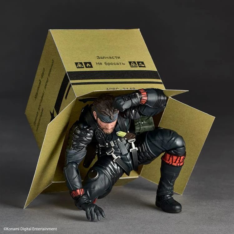 Wario64's tweet photo. Metal Gear Solid Delta: Snake Eater Amazing Yamaguchi Revoltech NR119 Naked Snake (Sneaking Suit Ver.) Action Figure up for preorder at BBTS ($94.99) https://t.co/H6CFJx9zPD https://t.co/Gst4oTEc0G
