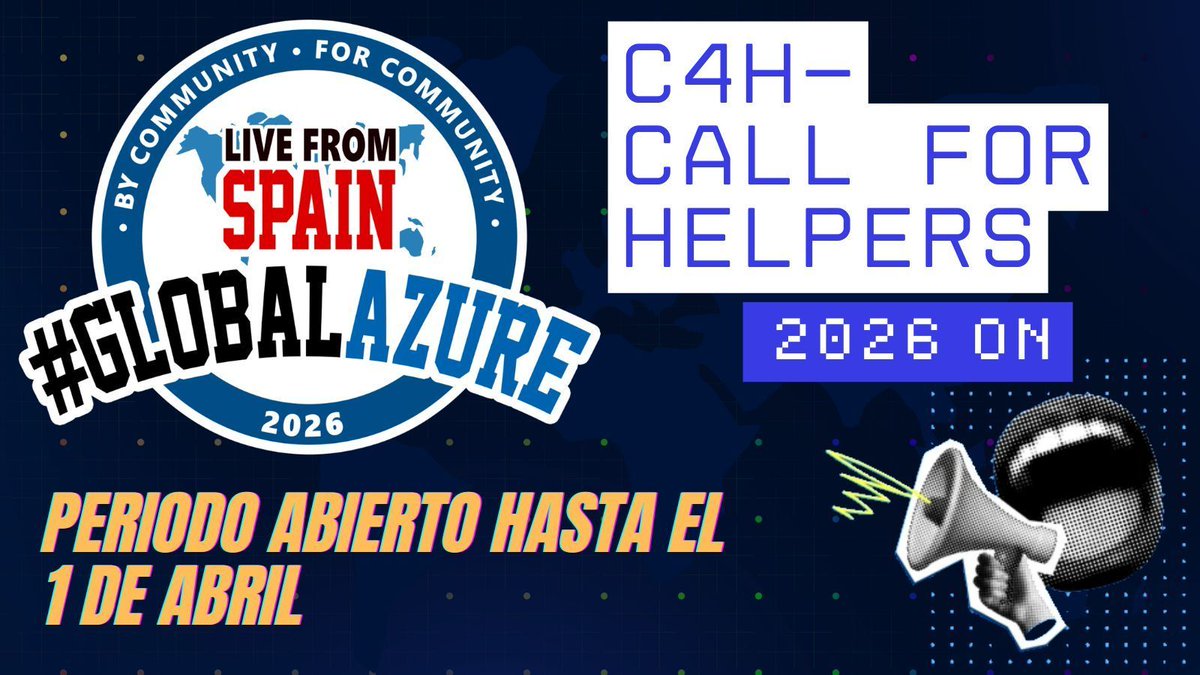 Global Azure Spain tweet media