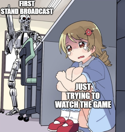 feviknight's tweet photo. POV: broadcast audio is sounding like blitzcrank 🤖 #FST2026 https://t.co/i9geKswwwT