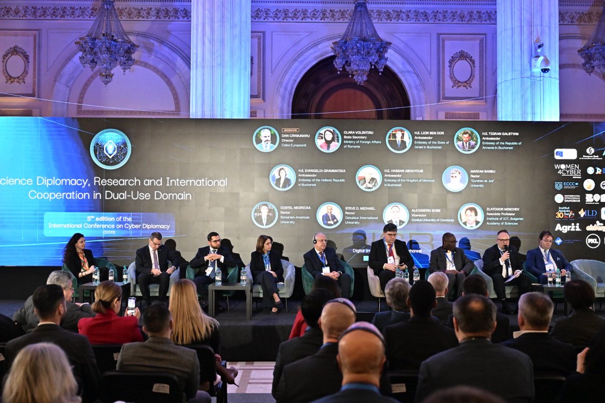 armembro's tweet photo. 🗓️March 12
🇦🇲 Ambassador @tigrangalstyan took part in the panel discussion “Science Diplomacy, Research and International Cooperation in the Dual-Use Domain” during the Digital Innovation Summit 2026 (@DISB_ro) in Bucharest 🇷🇴 organized by @ICIBucharest https://t.co/l6YYaDS7Vk