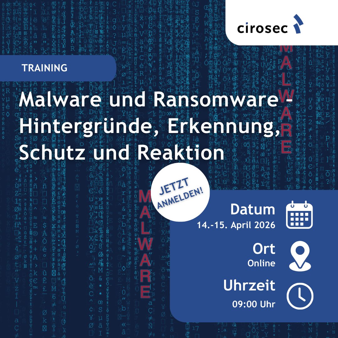 cirosec GmbH tweet media