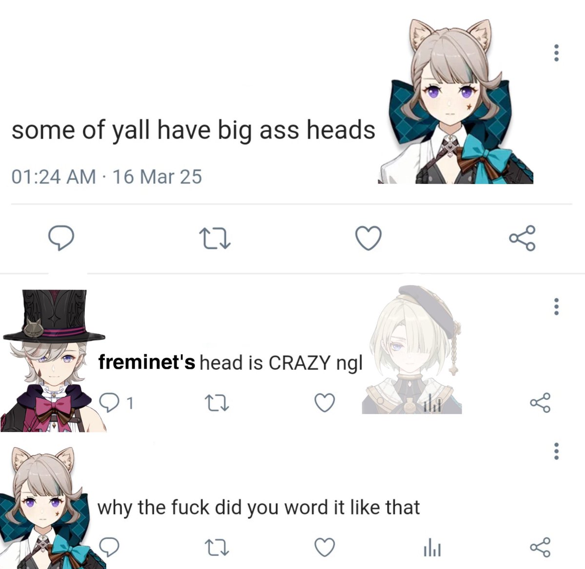 timely magic trio!🎩🪄⚙️ tweet media