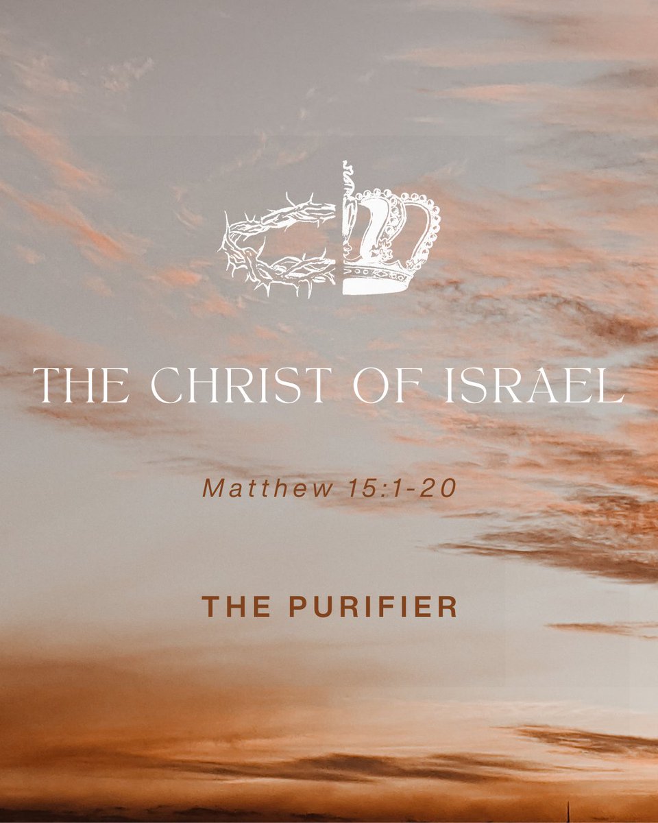 TrinityChurchWS's tweet photo. March 15th Sermon Text:
Matthew 15:1-20
The Purifier

1) The Double Impurity 
2) The Double Cure
3) True Purity 

Find podcast links through our linktree
https://t.co/yiKSVFKM6z https://t.co/KqClr7Efrj