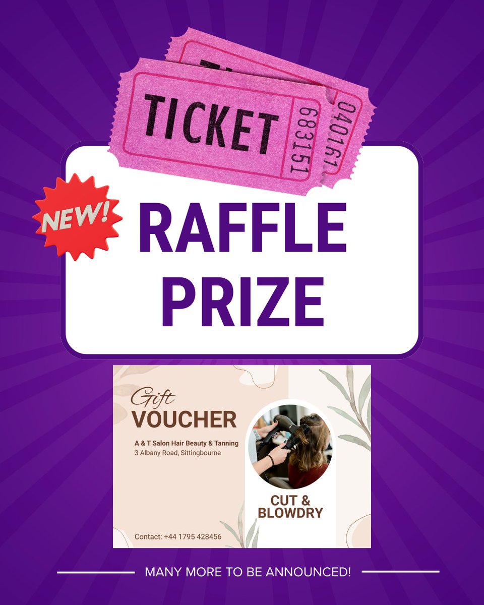 Wow! Check out the raffle prizes you could win at our next fundraiser: The Music Tribute Night. More to be announced! Thank you to our local supporters AT Salon, Discount Electrical Centre &amp; Oad Street Food who have donated so generously✨

Book here: buytickets.at/theautismappre…