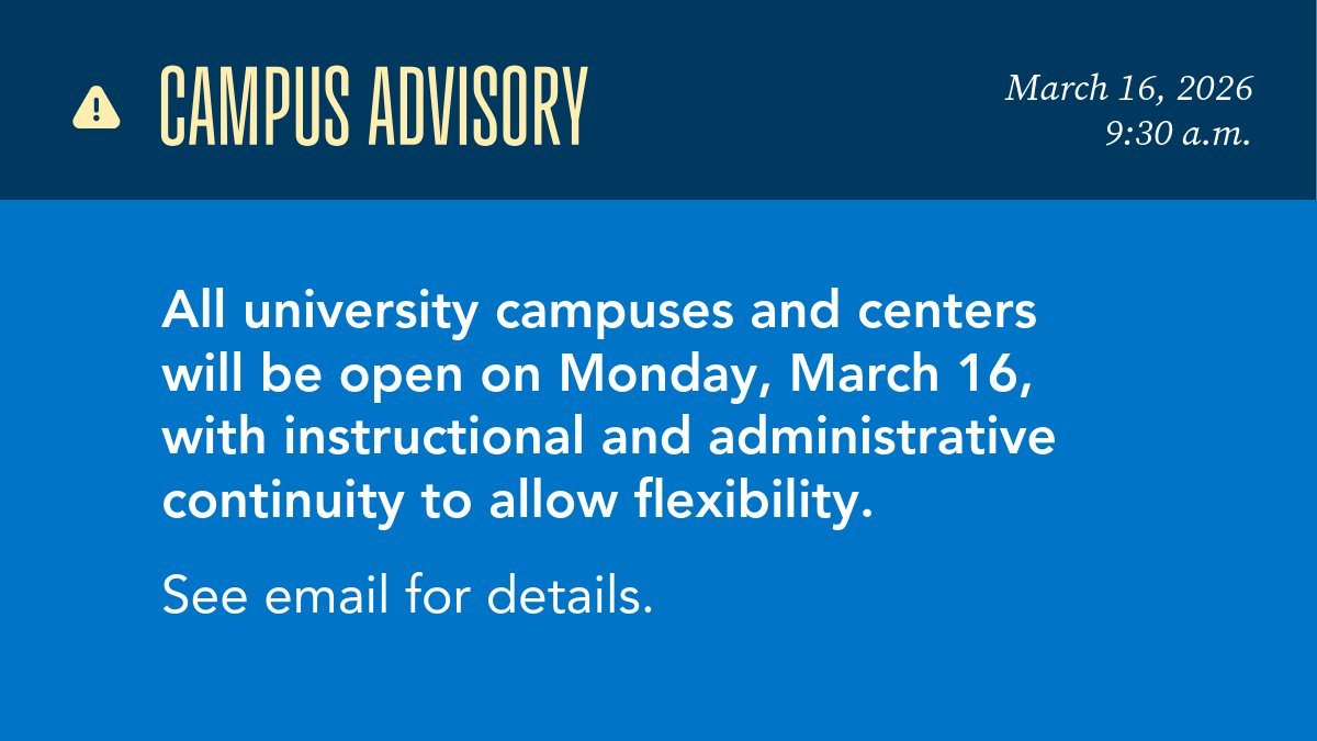 GW University tweet media