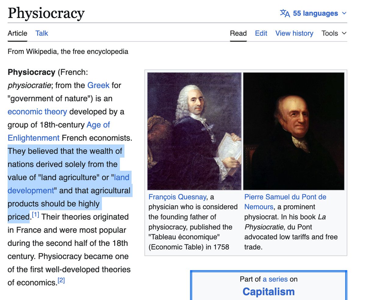 Φοβερο οτι στην Ελλαδα φυτρωνουν πλεονασματακηδες μερκαντιλιστες &amp; αγροτολαγνοι φυσιοκρατες το 2026, μολις 250 χρονια αφοτου ξεπεραστηκαν.

Σοβαρα δεν καταλαβαινω αν αυτα κυκλοφορουν τοσο επειδη ειναι διασθητικα &amp; ευπεπτα, ή λογω πλυσης εγκεφαλου στα σχολεια (βιβλιο ιστοριας;)