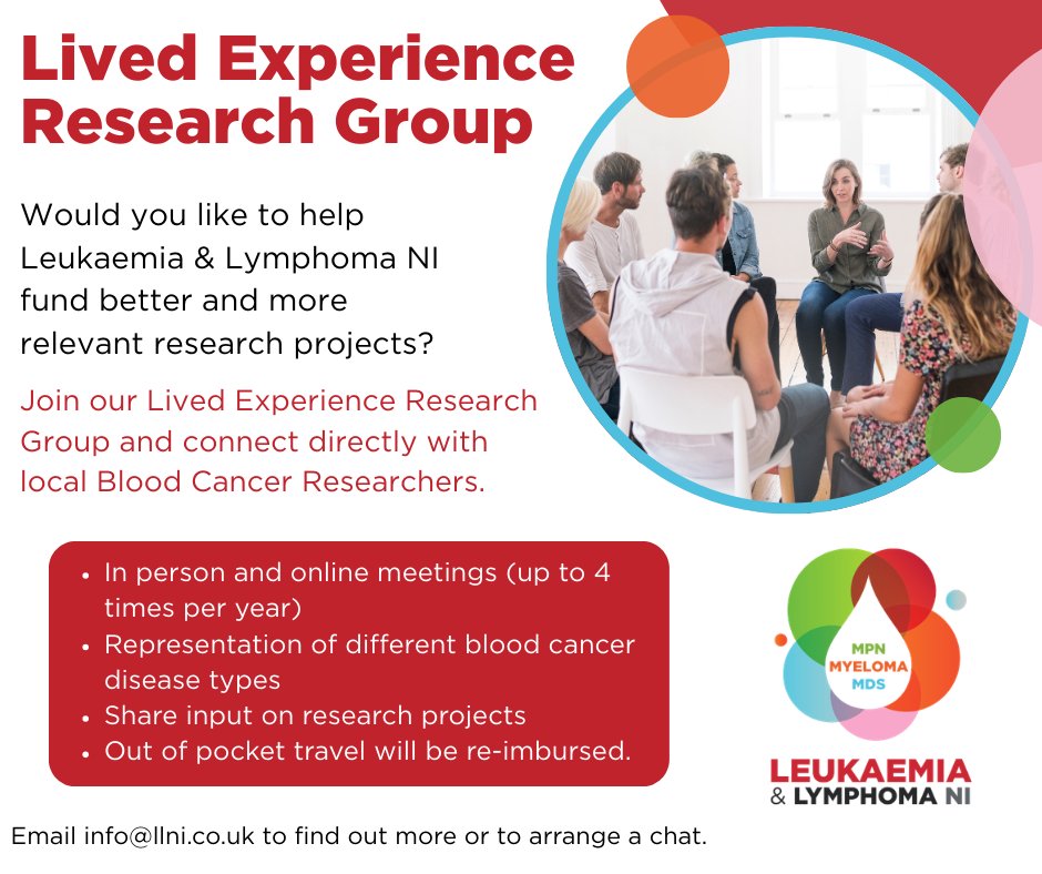 Leukaemia&LymphomaNI tweet media