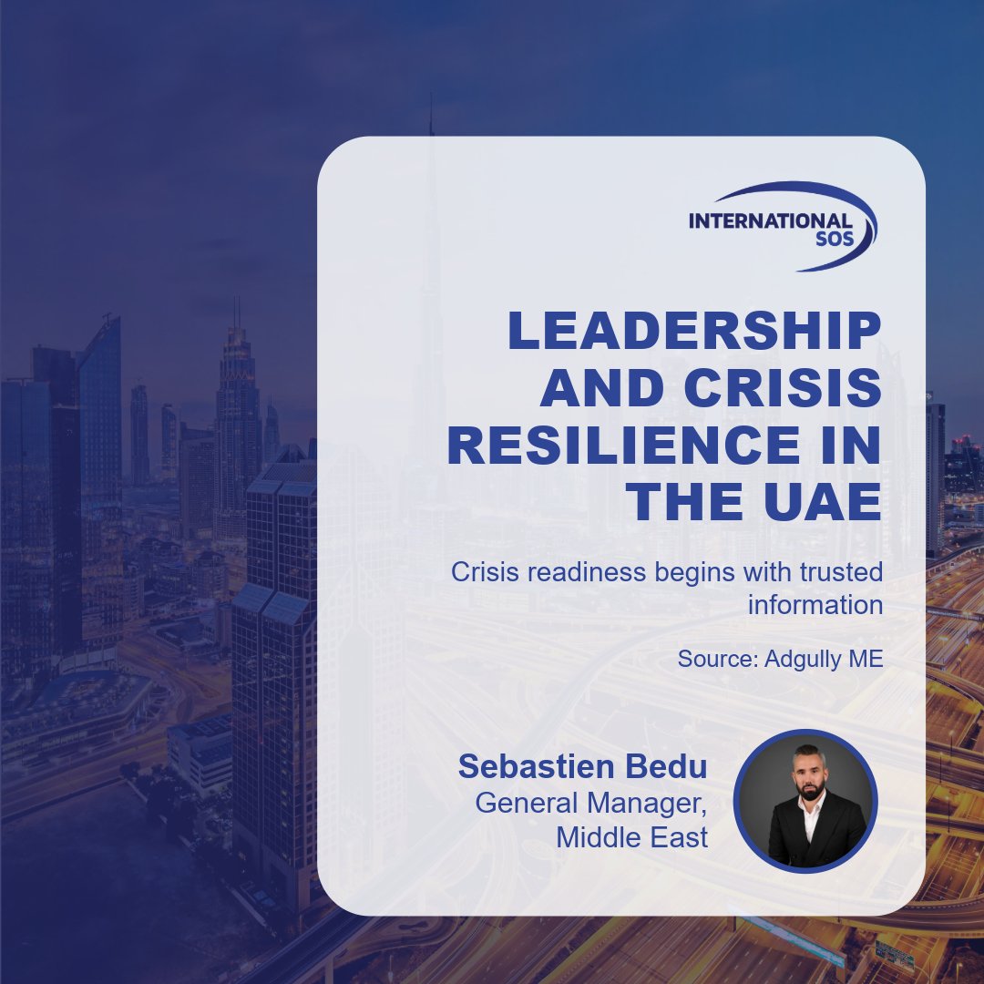 International SOS tweet media