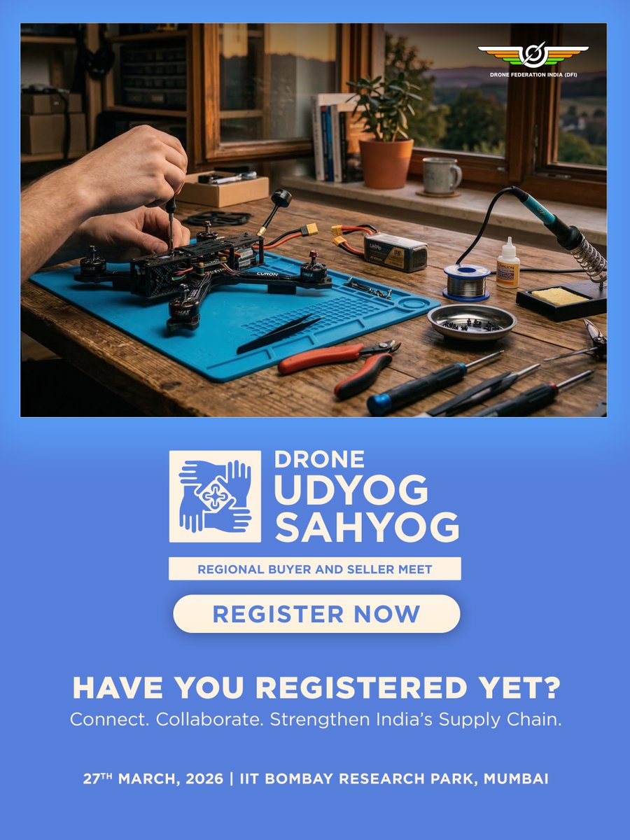 Drone Federation India (DFI) tweet media
