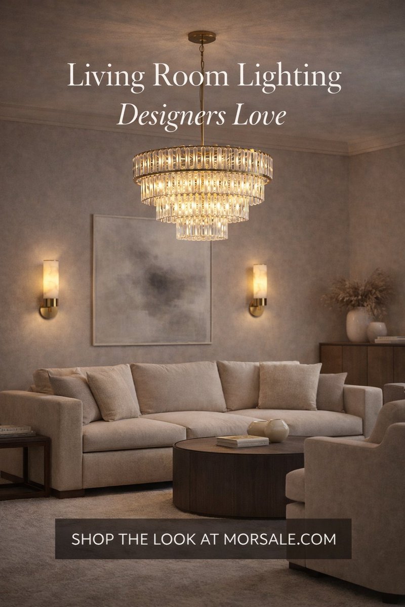 MorsaleLighting's tweet photo. Interior designers know this secret:
 Lighting changes everything.
The right chandelier or wall sconce can completely transform a room.

Explore designer lighting →
https://t.co/dmRY97cZpG

#InteriorDesign
#LuxuryLighting
#HomeDecor https://t.co/2PbIBxRY4S