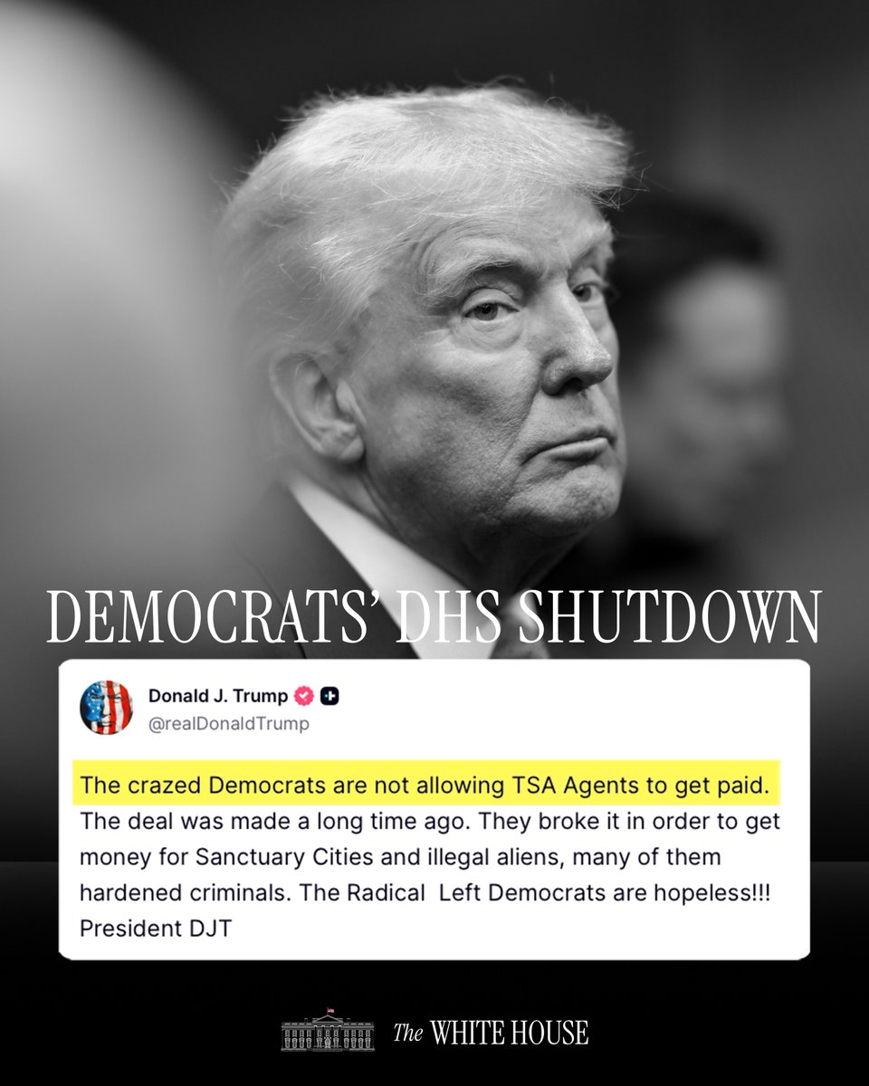 The White House tweet media