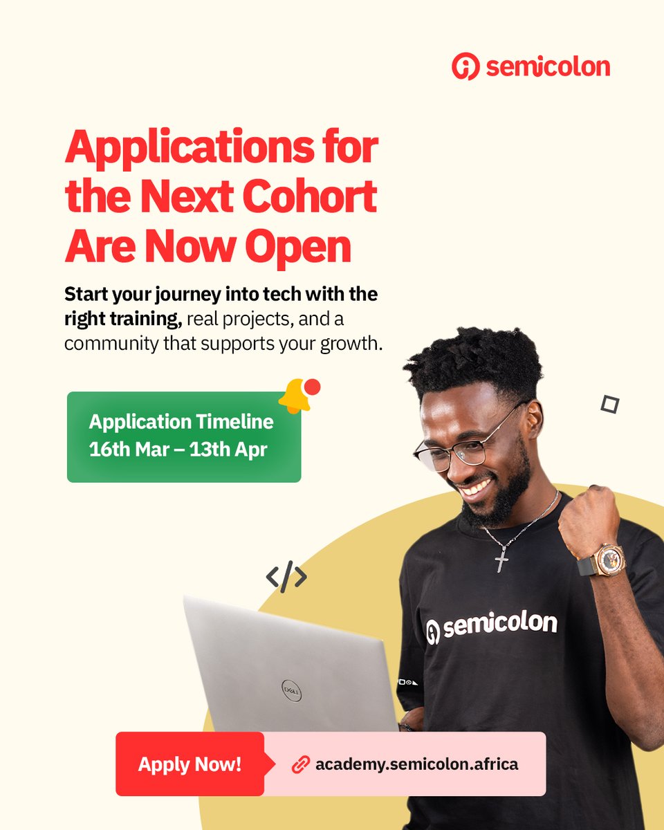 Semicolon tweet media