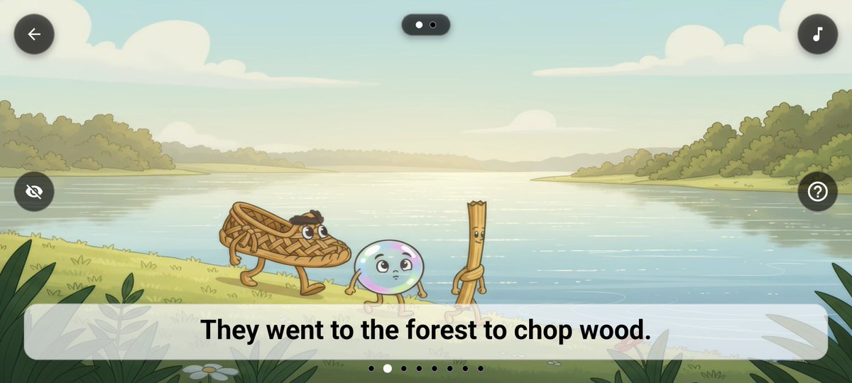 BukaBoomStudio's tweet photo. Hey parents! I'm the indie dev behind BukaBoom.  

I just added a hilarious Russian folk tale "The Bubble, the Straw and the Bast Shoe" to the app.  

Three silly friends - a puffed-up Bubble, fragile Straw, and clumsy Bast Shoe - try to cross a river but fail spectacularly because of their own foolishness. It's a fun lesson on common sense!  

Your kid reads it aloud → 100% offline AI recognizes speech → puzzles assemble. No servers, voice stays on the phone.  

Perfect for ages 0-9 in 8 languages.  

Would you try it? Drop a 😂 below! 👇  

Download on Google Play: https://t.co/fNpJRco9rt  

#BukaBoom #KidsApp #EdTech #RussianFolkTales #ReadingAloud #OfflineAI #Parenting #ScreenFree #Literacy #AppsForKids