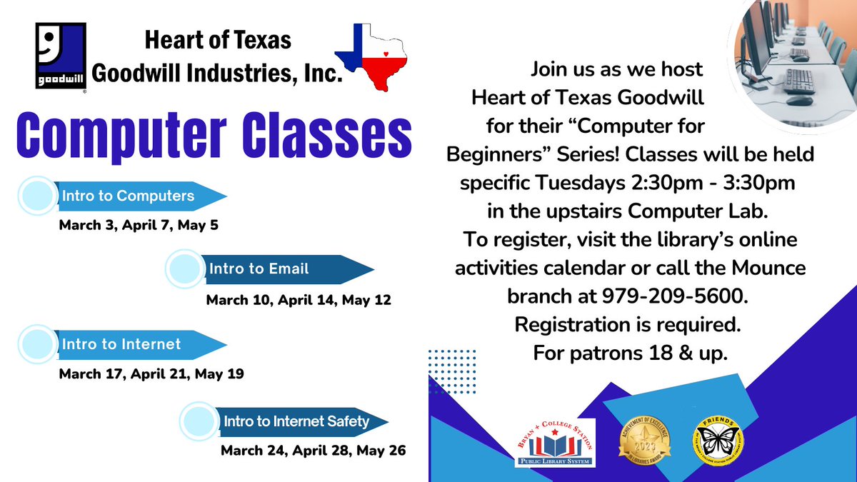 Bryan + College Station Public Library System tweet media