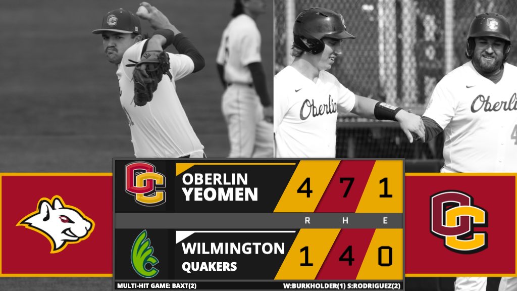 Oberlin Baseball tweet media