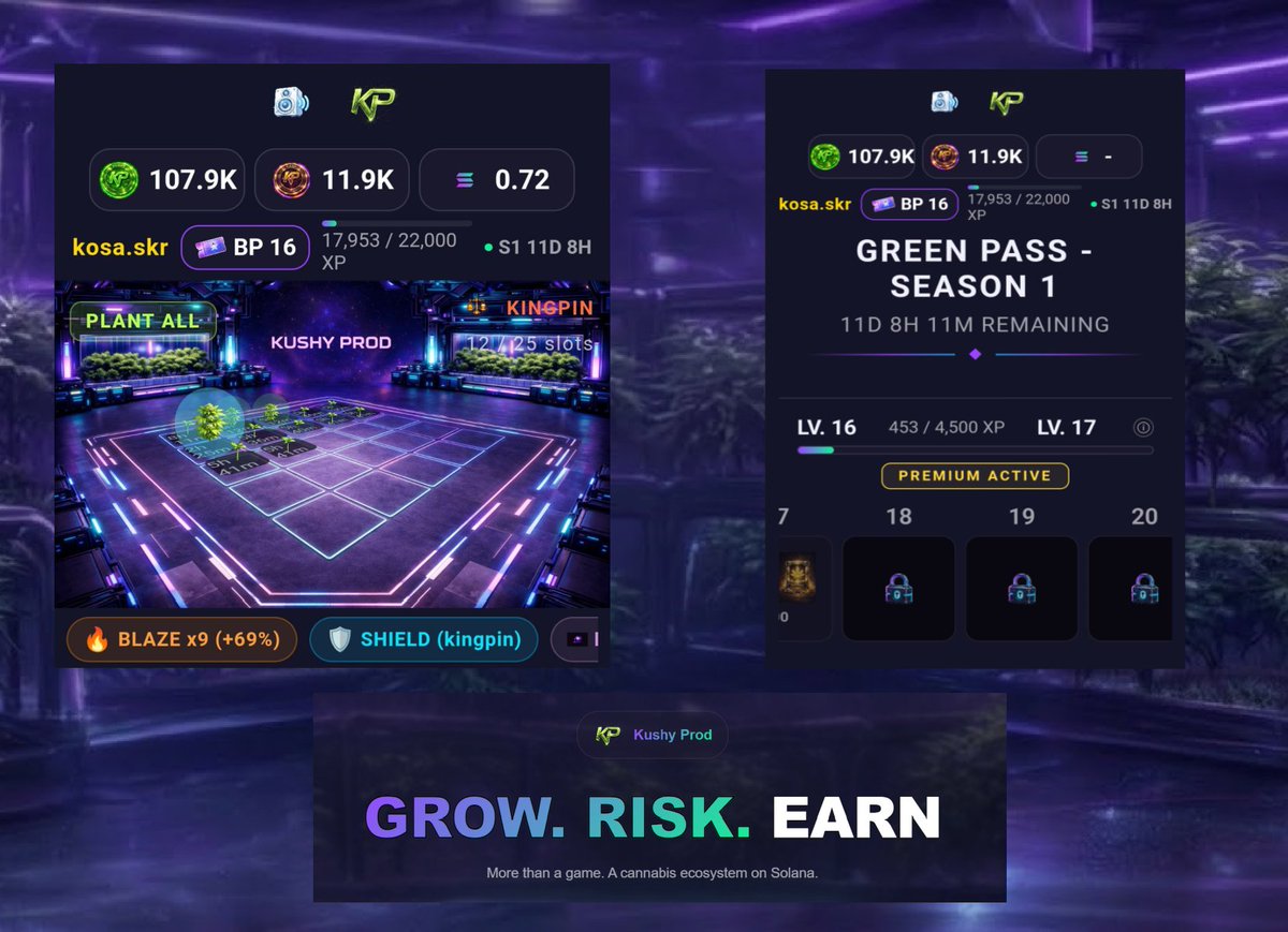 leveling up one of the most interesting games on Solana Mobile right now

I wonder what happens when I reach level 20 <a href="/KushyProd/">KushyProd</a> 👀