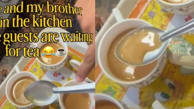 NDTVFood's tweet image. Watch: This Video Of Siblings Struggling To Pour Equal Chai Is Too Relatable
food.ndtv.com/news/watch-thi…
#viralvideo #chai #relatable