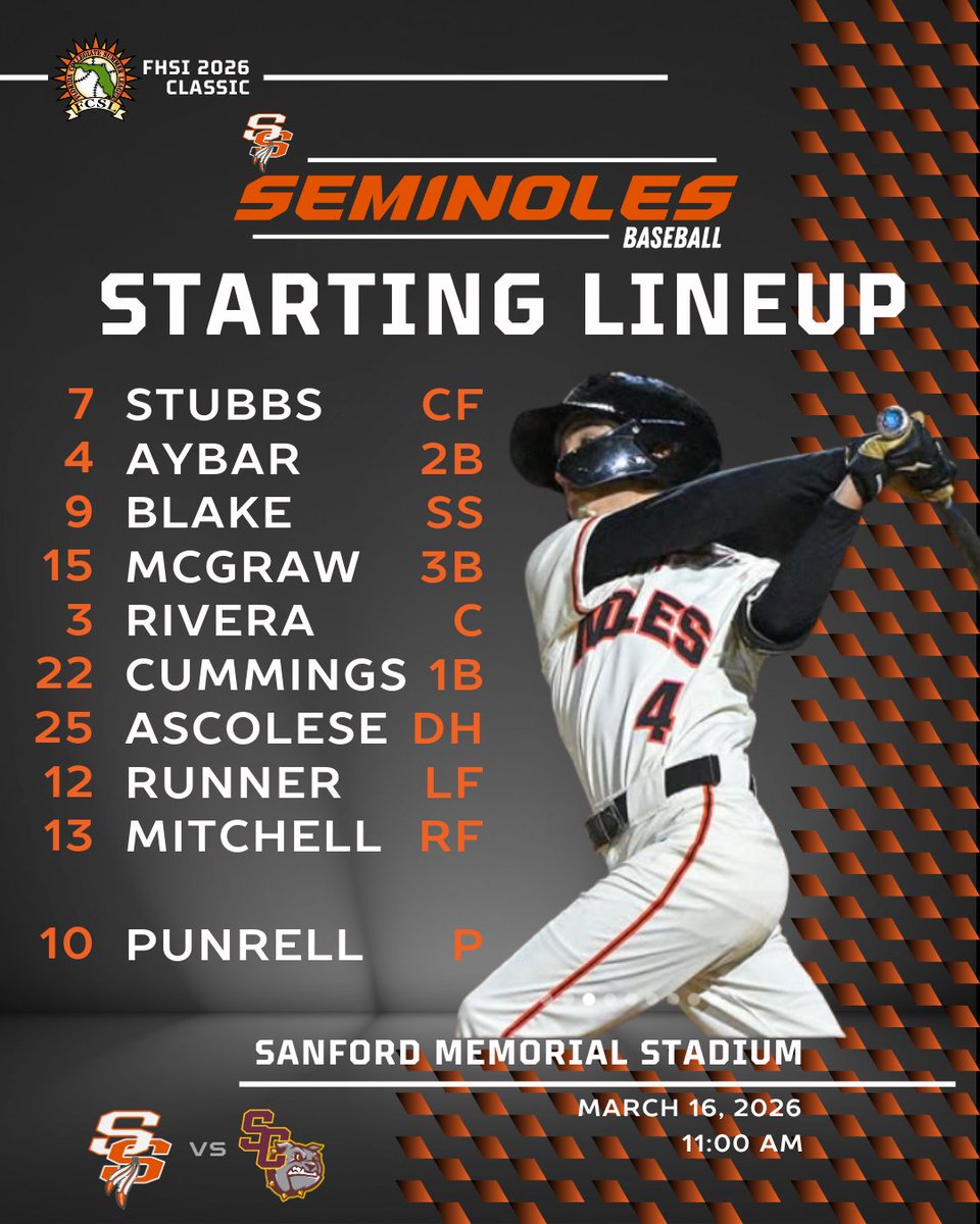 Seminole High School Baseball tweet media