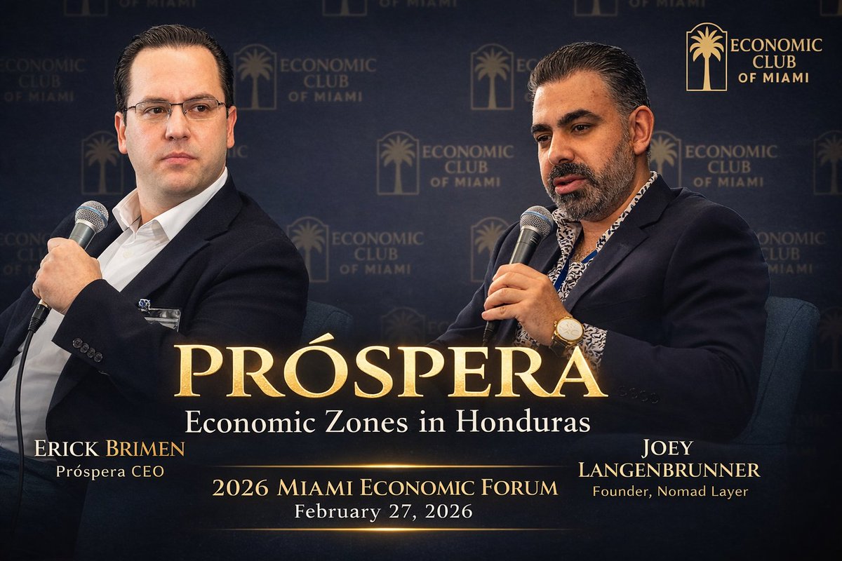 Economic Club of Miami tweet media