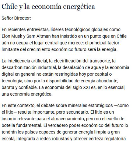FelipeCruzA1's tweet photo. La economía del siglo XXI es, en esencia, una economía de energía ⚡

Comparto plenamente lo que expone @JorgeClaroMimica en @elmercurio_cl. Como bien dice, la energía es hoy el principal factor limitante para el crecimiento mundial. Sin embargo, para que Chile dé el salto, la discusión no puede quedarse solo en la gran estrategia nacional; tiene que bajar al techo de los hogares. 🏠☀️

Esta urgencia no es teórica, es realidad pura: el precio de la luz residencial ha subido en promedio más de un 70% en el último tiempo. Estamos atrapados en un sistema de monopolios con un servicio al cliente que, sistemáticamente, es de los peores evaluados.

¿Cómo rompemos este ciclo? 🔄

Para mí, una de las palancas clave es masificar y fortalecer la ley de Net Billing. Es la herramienta que le devuelve el poder de elegir al ciudadano: ¿seguir siendo un rehén de la distribuidora o generar su propia energía?

Los números hoy hablan por sí solos:

✅ Ahorro real: Un hogar con una cuenta de $100.000 puede reducirla a $0 aprovechando su techo. 
✅ Retorno de inversión: Con la tecnología actual y la radiación de Chile, el payback ronda entre los 4 y 6 años. 
✅ Accesibilidad: Existen modelos de financiamiento donde la cuota mensual es hasta un 40% más baja que lo que hoy se paga a la eléctrica.

Al democratizar la generación, no solo bajamos los precios, sino que permitimos que los beneficios del sol de Chile lleguen directo al bolsillo de la gente. La verdadera soberanía energética empieza cuando dejamos de ser consumidores pasivos y nos convertimos en protagonistas. 🇨🇱💪
En @Edifychile  estamos demostrando que el futuro se construye mirando hacia arriba. 🚀

Puedes cotizar y tener más información en https://t.co/GdMXgm9FSE

#EnergiaSolar #NetBilling #Chile #EficienciaEnergetica #Sustentabilidad #Edify #Energia