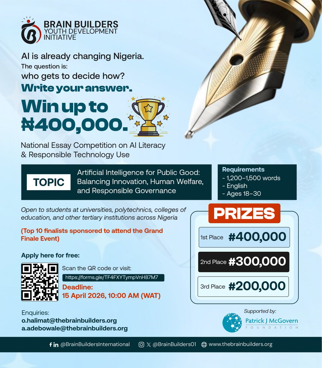 Brain Builders Youth Development Initiative, BBYDI tweet media