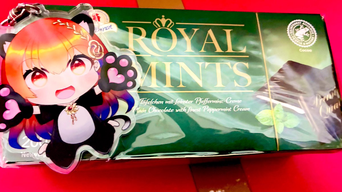 AkatsukiHonoka's tweet photo. 大好きなチョコミント🍫🌱
欲しいものリストからミハヲンさんにプレゼントしていただきました✨️
嬉しい☺️ありがとうございます！！ https://t.co/sU4oBKNL2n